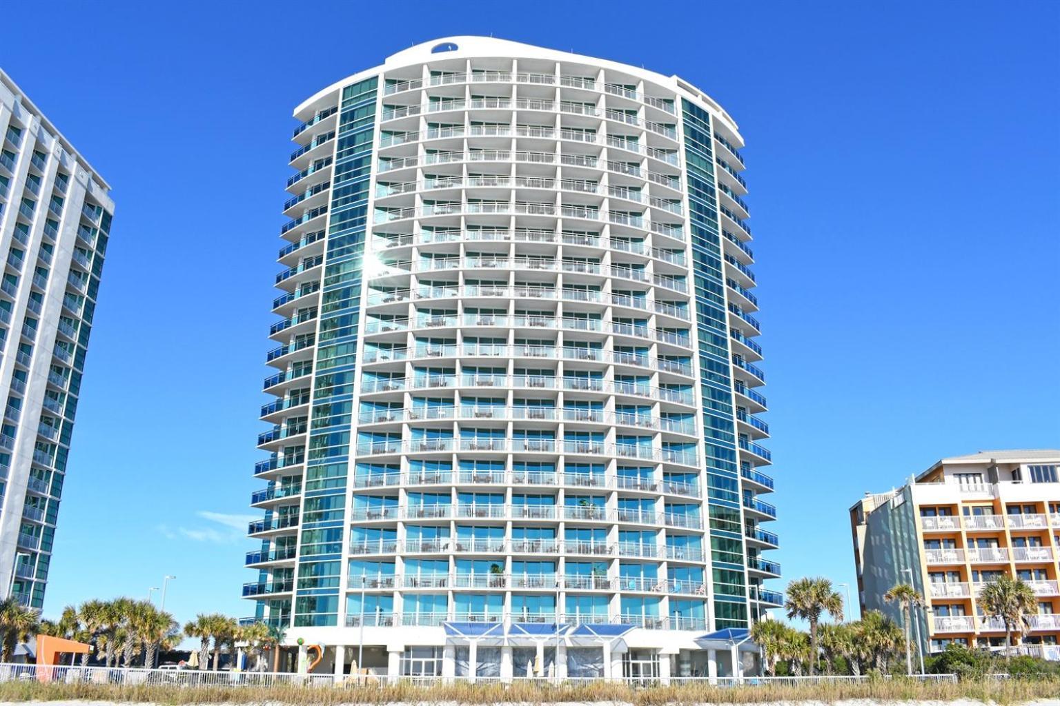 7Th Floor! Modern Building, Direct Oceanfront View Villa Миртъл Бийч Екстериор снимка