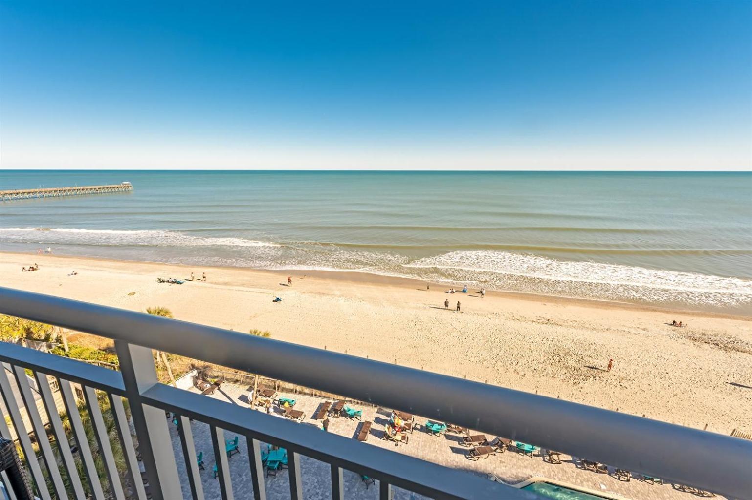 7Th Floor! Modern Building, Direct Oceanfront View Villa Миртъл Бийч Екстериор снимка