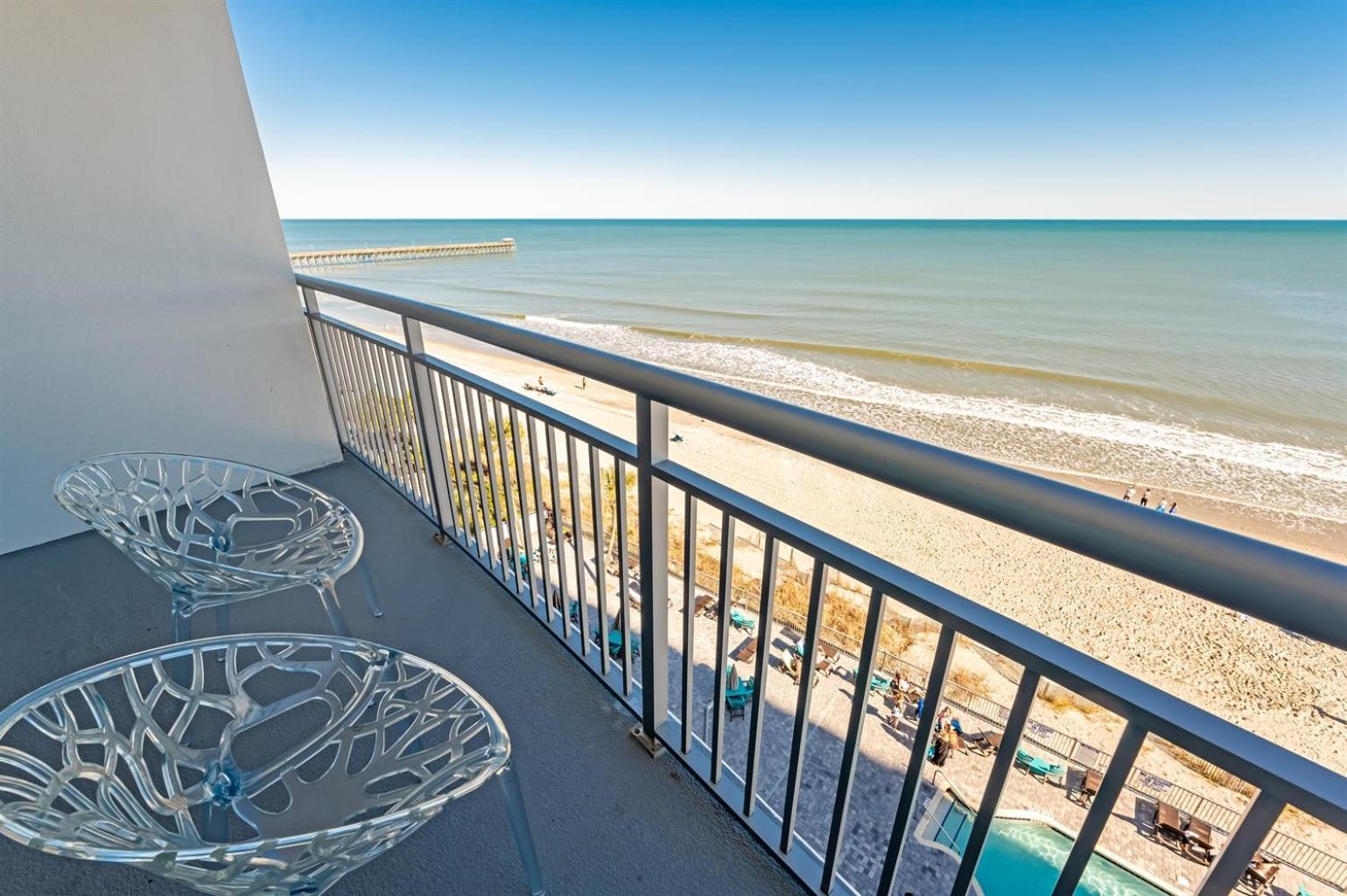 7Th Floor! Modern Building, Direct Oceanfront View Villa Миртъл Бийч Екстериор снимка